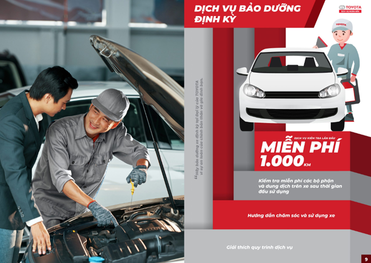 bảo dưỡng toyota