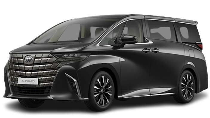 toyota alphard đen